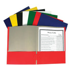 Pochet pap rec sans broch C-Line, 2 poch, varié, 60 (CLI05300)-2 pochettes sans trou