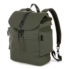 Bugatti, BKP2267BU-Khaki - Bugatti x EDITION22 - Sac à dos - Kaki-Sac en cuir végétalien kaki caoutchouté imperméable résistant aux intempéries