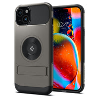 Spigen - Slim Armor MagFit pour iPhone 15 Plus - Bronze a Canon-Le MagFit est un écosystème magnétique qui couvre tous les aspects de MagSafe