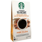 Starbucks VIA Instant Pike Place - Paquet de 8-un café velouté, de torréfaction moyenne et présentant de subtiles notes de cacao et de noix grillées