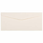 JAM Paper #10 Enveloppes Commerciales Strathmore - 4,125" x 9,5" - Lin blanc naturel - Paquet de 50-Couleur : Blanc Naturel