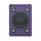Étui magnétique anti-éclaboussures CTA Digital avec plaques en métal pour iPad 10.2" Gen 7 et 8, Air 3, 10.5" Pro - Violet-Protection durable contre les chocs