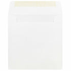 JAM Paper Enveloppes carrées de 9 x 9 po, blanc ordinaire, 50/paquet-Intérieur vierge où écrire un mot personnalisé