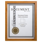 CTG – Cadre grain de bois pour document (8,5 po x 11 po), 12 pièces, brun caramel-Mesure: chaque cadre photo mesure 21,6cm x 27,9cm (8,5" x 11'') et contiendra parfaitement n'importe quel document ou certificat
