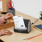 DYMO - Imprimante d’étiquettes LabelWriter 5XL-Imprimez des étiquettes transparentes : imprimez des codes-barres, du texte, des graphiques et bien plus encore avec une résolution de 300 ppp