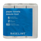 Essuie-tout, paq./6 rouleaux-Feuilles résistantes et absorbantes à 2 couches pour un nettoyage efficace.