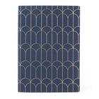 Staples - Journal Suédine - Marine - 6 x 8 po-Couverture souple en daim - Marine