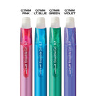 uni-ball - Stylos rétractables à gel effaçable - 0,7 mm - couleurs professionnelles - paquet de 4-6