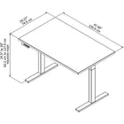 Bureau debout à hauteur réglable, 48x 30po-5