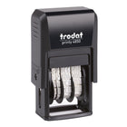 Trodat - Petit timbre dateur 4850 - "Reçu le"-Encre non toxique à base d'eau  