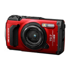 OM System - Appareil photo numérique Tough TG-7 - Rouge-Capteur d'image CMOS haute vitesse de 12 mégapixels