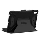 UAG - Étui Robuste Metropolis SE Folio Noir pour Samsung Galaxy Tab S9 FE-Compatible avec la bandoulière UAG (non incluse)