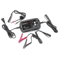 WeatherTech Chargeur de batterie-4 étapes de recharge entièrement automatiques (qualification, recharge en vrac, absorption, surveillance)