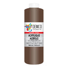 DEMCO EnCouleurs Inc Acrylique scolaire - 500 mL - Ombre brûle-Acrylique scolaire