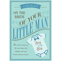 Millbrook Studios – Cartes de souhaits et enveloppes, Congrats, 5 3/8 x 7 3/4 po, 18/paquet (06682)-Imprimées sur papier cartonné non couché