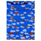 JAM Paper Enveloppe ouverte au bout avec revêtement intérieur et rabat droit, 6 1/4 x 7 7/8 po, bleu Noël, 100/pqt-Matériel : aluminium