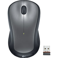 Logitech - Souris sans fil M310, argent-La fiabilité d'un fil avec le sans fil pratique - Logitech offre 2,4 GHz de pointe avec la transmission de données rapide presque sans manque ni perte de temps  