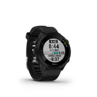 Garmin - Montre connectee Forerunner 55 - Noir-Suivez votre temps, votre distance, votre rythme et votre vitesse pendant votre course ou votre marche grâce au GPS integre.