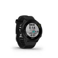 Garmin - Montre connectee Forerunner 55 - Noir-Suivez votre temps, votre distance, votre rythme et votre vitesse pendant votre course ou votre marche grâce au GPS integre.