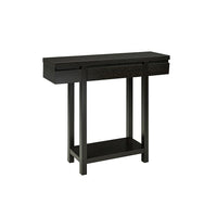Brassex – Table console 10341 avec tiroir de rangement, 36 x 11 x 34 (po), cerisier foncé-Design compact et élégant