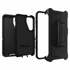 OtterBox - Étui Defender pour Samsung Galaxy S24 - Noir-Un revêtement extérieur en caoutchouc robuste assure une adhérence résistante aux chutes