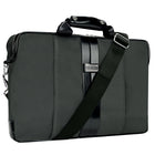 Vangoddy sac à bandoulière pour ordinateur portable 13,3 po, grise et noir-Matière nylon rembourrée. Conçu pour emporter tous vos essentiels de bureau pret à partir