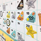 TREND enterprises Inc. Ensemble de calendrier et babillard, aspect métallique, 106 pièces-Pièces de différentes tailles, allant jusqu'à 44.5 x 59.1 cm