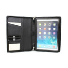 Ashlin - Etui Aereo à fermeture Eclair pour iPad Air/iPad Pro de 9,7 po - noir-Quatre pochettes pour cartes et une pochette pour carte d'identité