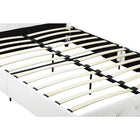 Grand lit rembourré Dakota - Blanc-6