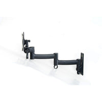 TygerClaw – Support mural inclinable/à pivot pour téléviseurs 14 à 24 po, 12 x 14,4 x 3,6 po, noir-Support mural de taille moyenne à mouvement complet
