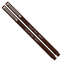 Marvy Uchida – Le Pen – pointe ultra fine – brun – paquet de 2-Couleur :  Brun