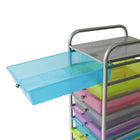 Futech - Chariot utilitaire UT006 - 37 3/4 x 15 1/4 x 12 3/4 po - argenté-Les roulettes sont incluses pour permettre un déplacement facile autour de l'espace de travail