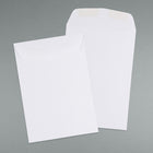JAM Paper Enveloppes à ouverture au sommet et rabat droit gommé, 7 x 10 po, blanches, 200 par paquet-Matériau : papier