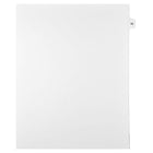 Mark Maker – Onglets séparateurs juridiques blancs, 1/15 onglets, format lettre, sans trous, numéro 92, 25/paquet-Onglets séparateurs blancs, 1/15 onglets