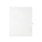 Mark Maker – Onglets séparateurs juridiques blancs, 1/15 onglets, format lettre, sans trous, lettre X, 25/paquet-Onglets séparateurs blancs, 1/15 onglets