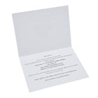 St. James – Cartes de correspondance, motif de croix, pliables à 5 1/2 po x 4 1/4 po, 65 lb, blanc, paq./50-Idéal pour renfermer cadeaux, invitations et notes de tous les jours