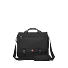 Swiss Gear - Sac messager pour portatif de 15,6 po, noir-600d Polytex
