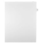 Mark Maker – Onglets séparateurs juridiques blancs, 1/15 onglets, format lettre, sans trous, numéro 33, 25/paquet-Onglets séparateurs blancs, 1/15 onglets