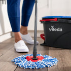 Vileda - EasyWring RinseClean Systeme de vadrouille et seau-19,29 po H x 11,81 po L x 10,35 po P