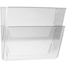 Storex classeur murale - format lettre - transparent - paquet de 12 - 6 Set de 2-Les bords arrondis ne seront pas accrocher ou de déchirure du papier