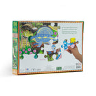 eeBoo - Puzzle Terre des dinosaures - 100 pièces-3 ans et plus