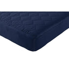 DHP – Matelas piqué de 6 po, double, Marine-Matelas livré compressé, scellé sous vide et en boîte pour faciliter le transport