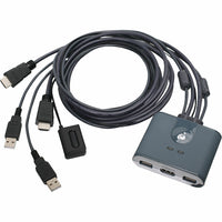 Commutateur KVM USB HDMI 2 ports IOGEAR (GCS32HU)-Commutateur KVM Full HD à deux ports
