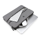 Swiss Gear Housse pour Ordinateur 15,6 po avec Poignée Double - Gris-Double poignée de transport