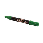 JAM Paper Marqueurs de craie effaçables à pointe large, Vert, 2 / paquet (526480GRa)-Pointe de marqueur : Point large (6mm)