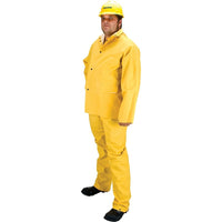 Zenith Safety - Vêtement Imperméable Résistant Aux Flammes Rz600, Moyen, Jaune, paquet de 4-Couleur Jaune