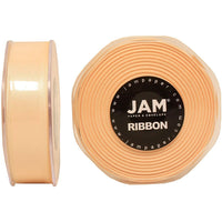 JAM PaperMD – Ruban de satin double face, 88 po de largeur x 25 verges, ivoire, 2/paquet (807SAiv25g)-Ivoire
