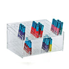 Azar Displays – Présentoir de cosmétiques, 12 larg. x 6,5 haut. x 8,5 prof. (po) (222882)-Fabriqué en acrylique moulé