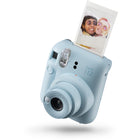 FujiFilm - Appareil instantané Instax Mini 12 - Bleu pastel-Miroir pour selfies parfaitement positionné
