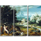 Designart – Toile imprimée, Paysage avec Orphée, Nicolas Poussin (PT5024-3P)-Impression